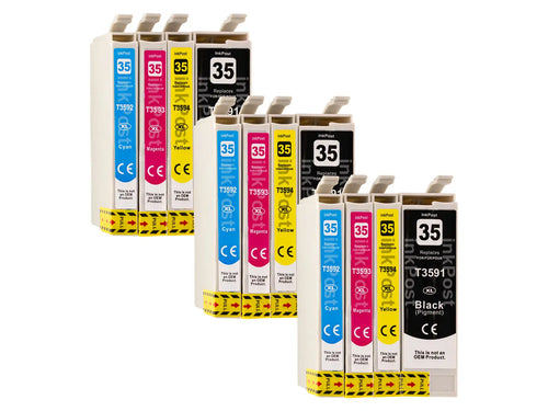 Compatible T35XL Epson Ink Cartridges – 3 Multipacks