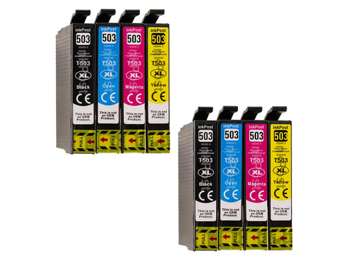 Compatible 503XL Epson Ink Cartridges – 2 Multipacks