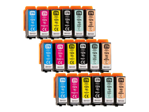 Compatible 378XL Epson Ink Cartridges – 3 Multipacks