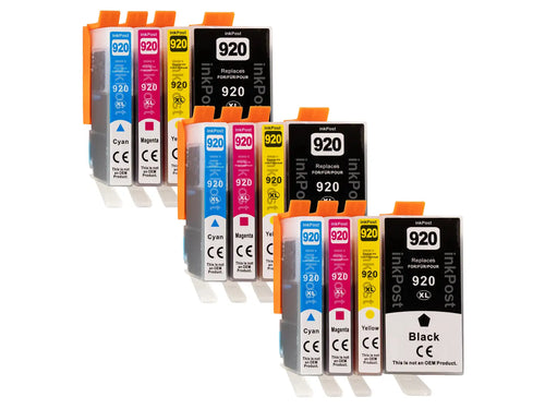 Compatible 920XL HP Ink Cartridges – 3 Multipacks