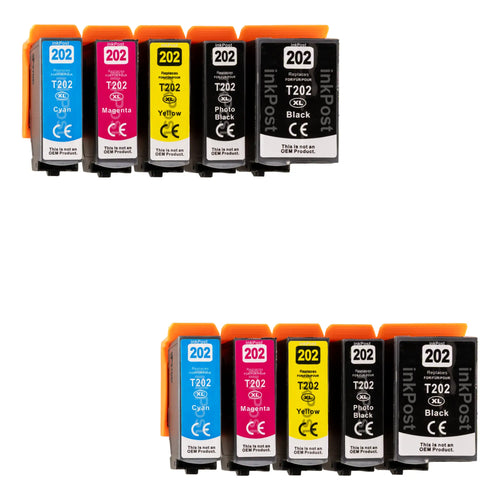 Compatible 202XL Epson Ink Cartridges – 2 Multipacks