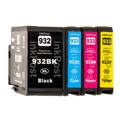 Compatible 932XL/933XL HP Ink Cartridges – 1 Multipack